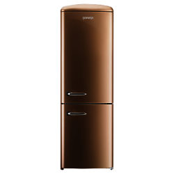 Gorenje RK60359OCO Freestanding Fridge Freezer, A++ Energy Rating, Right-Hand Hinge, 60cm Wide, Royal Coffee